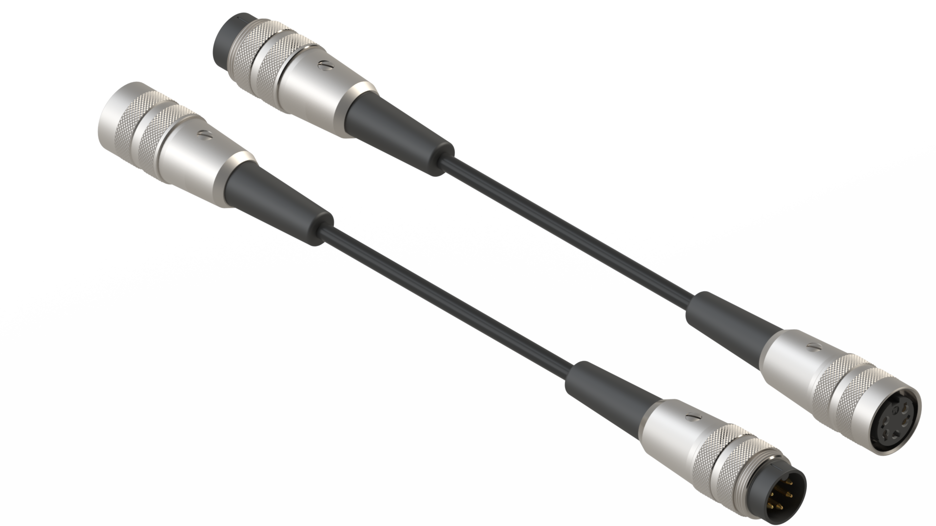 Extension cables for halfbridge transducers