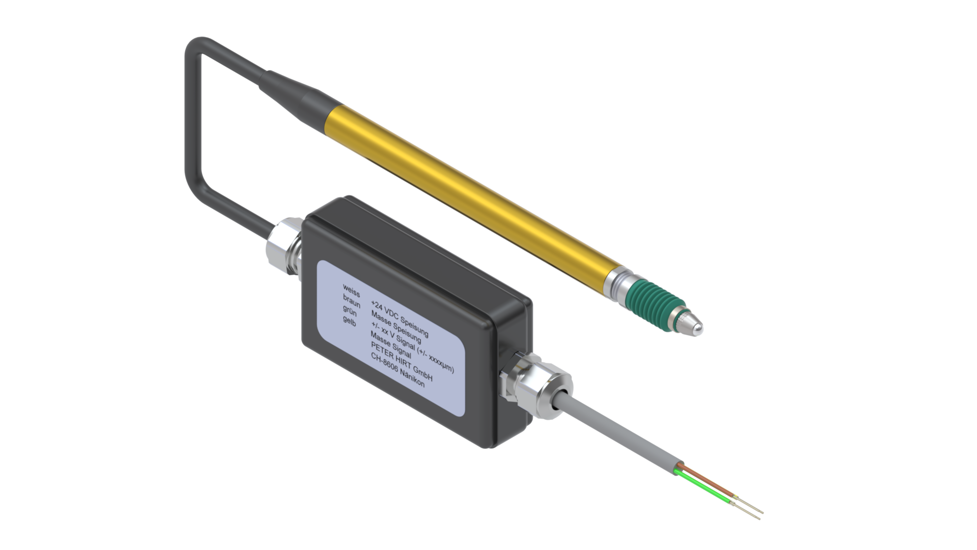 Messtaster mit Signalkonditionierung in Kabelbox